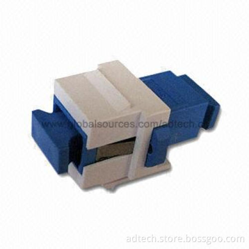 Fiber-optic Keystone Insert with Unloaded Single or Double Port Inserts Plates